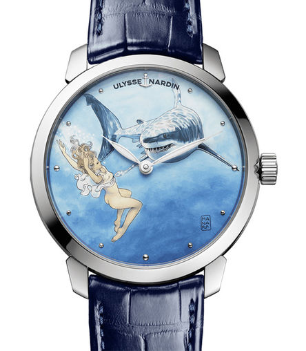Ulysse Nardin 3203-136LE-2 / MANARA.04 Classico Enamel Manara watch for sale